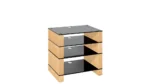 Blok Stax 600 Four Shelves Hi-Fi stands & Vinyl Storage (600 MM)