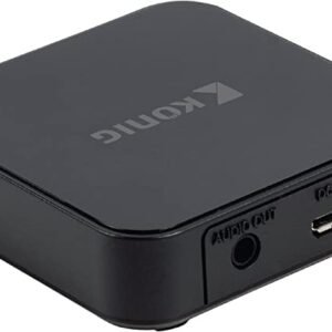 Konig Audio receiver with Bluetooth (CSBTRCVR100) back view