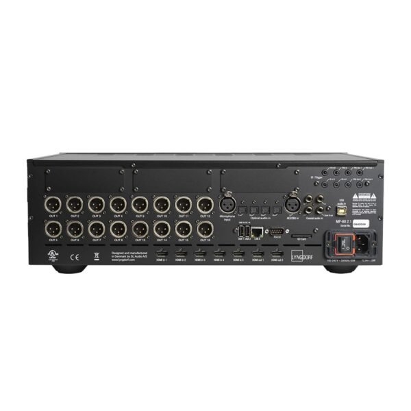 Lyngdorf MP-60 2.1 Surround Sound 16 Channel Processor