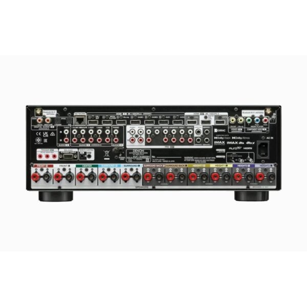 Denon AVC-X4800H 9.4ch 8K AV Receiver with 3D Audio, Voice Control and HEOS Built-in®