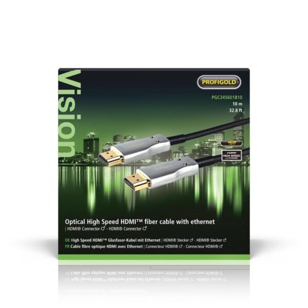 Profigold Sky Active Optical 4K HDMI Cable - 10m(PGC345601B10)