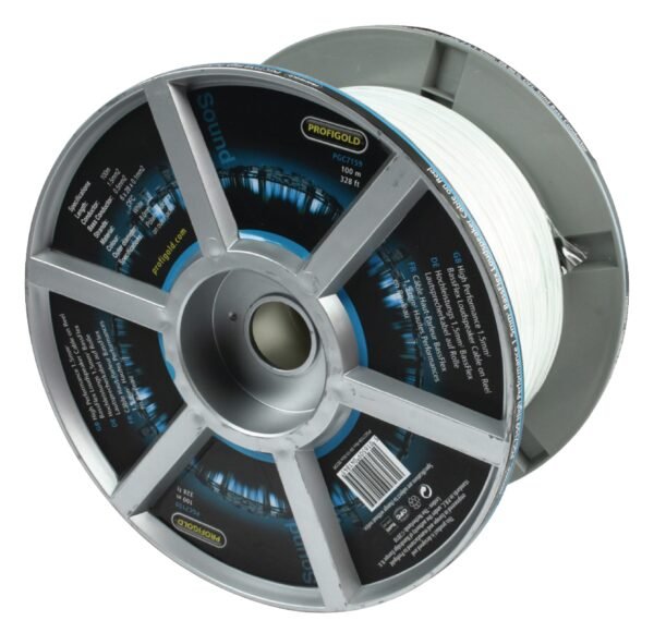 Profigold B.Flex 2X1.5mm² Spk Reel – White(PGC7159)