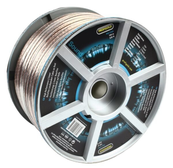 Profigold B.Flex 2X2.5mm² Spk Reel – Transparent(PGC7254)