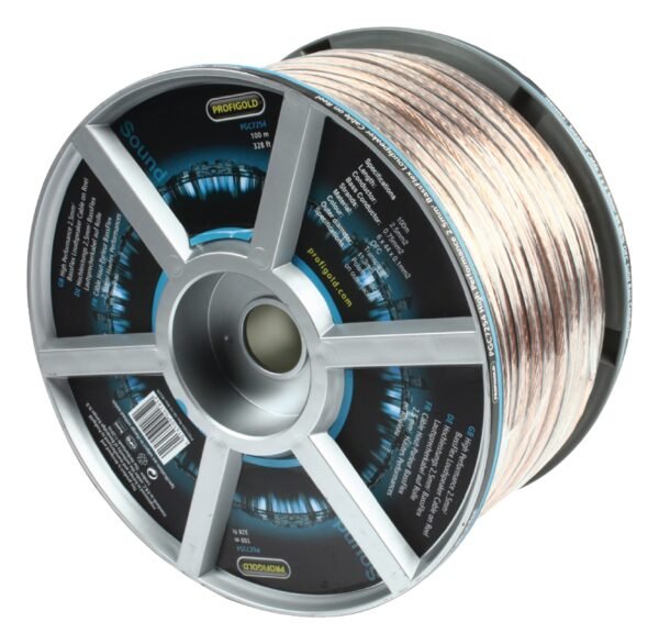 Profigold B.Flex 2X2.5mm² Spk Reel – Transparent(PGC7254)