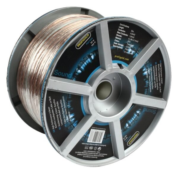 Profigold B.Flex 2X4.0mm² Spk Reel – Transparent(PGC7404)