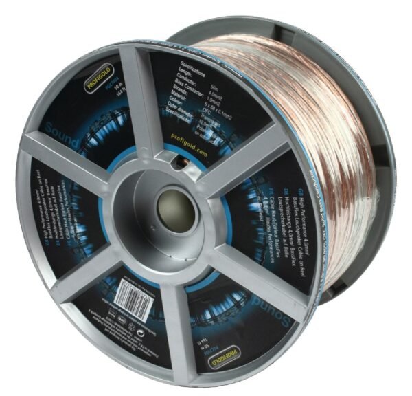 Profigold B.Flex 2X4.0mm² Spk Reel – Transparent(PGC7404)