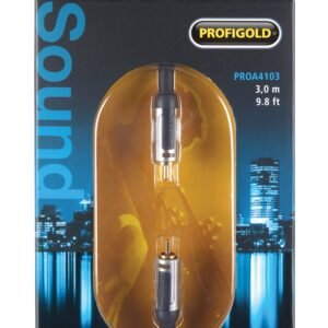 Profigold Sky Subwoofer Audio Interconnect Cable - 3m(PROA4103)