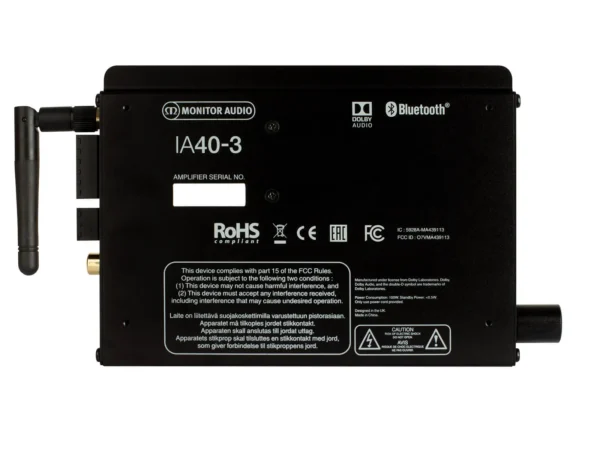 Monitor Audio IA40-3 Three Channel 40 Watts Power Amplifier