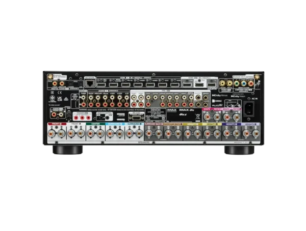 Denon AVC-X6800H 11.4ch 8K AV Amplifier with 3D Audio, Voice Control and HEOS Built-in®