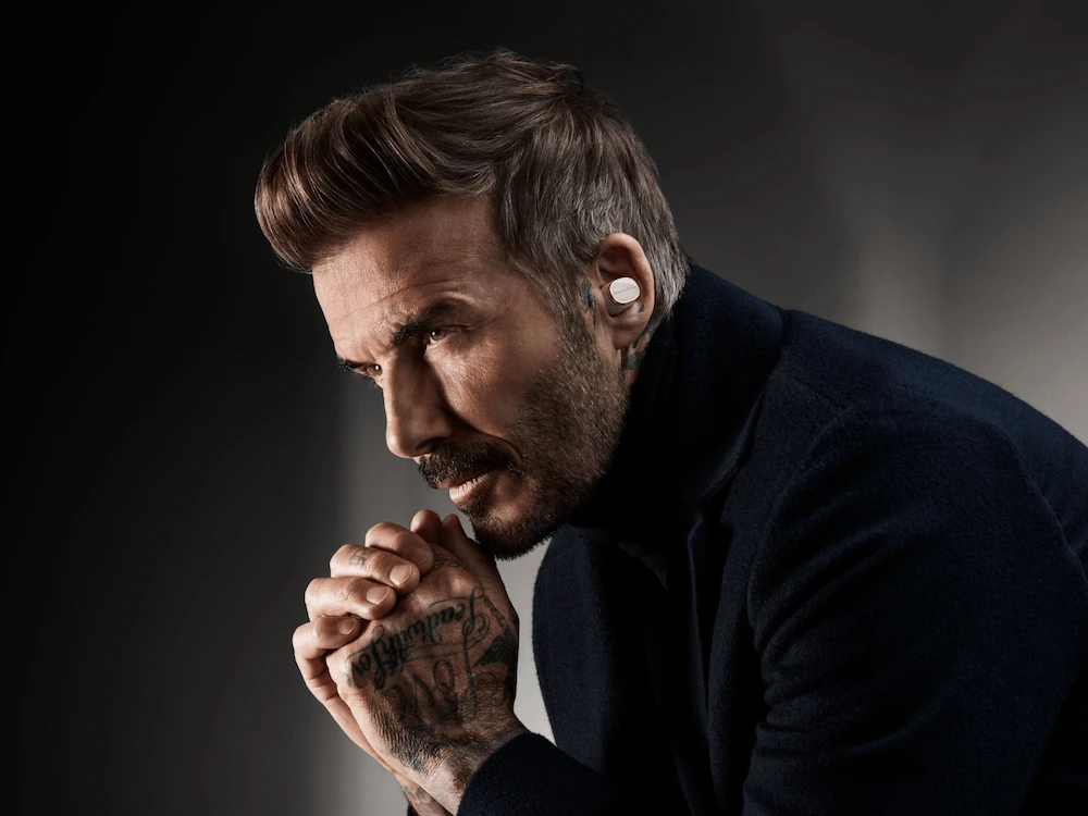 David Beckham wearing Pi8