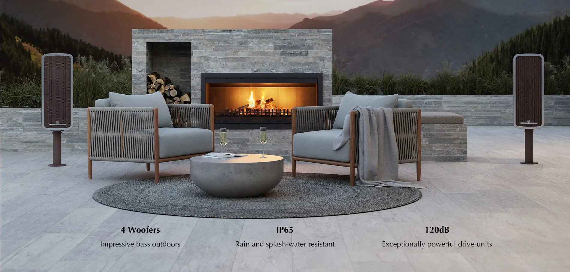 Steinway Lyngdorf Marine Speaker Lifestyle image