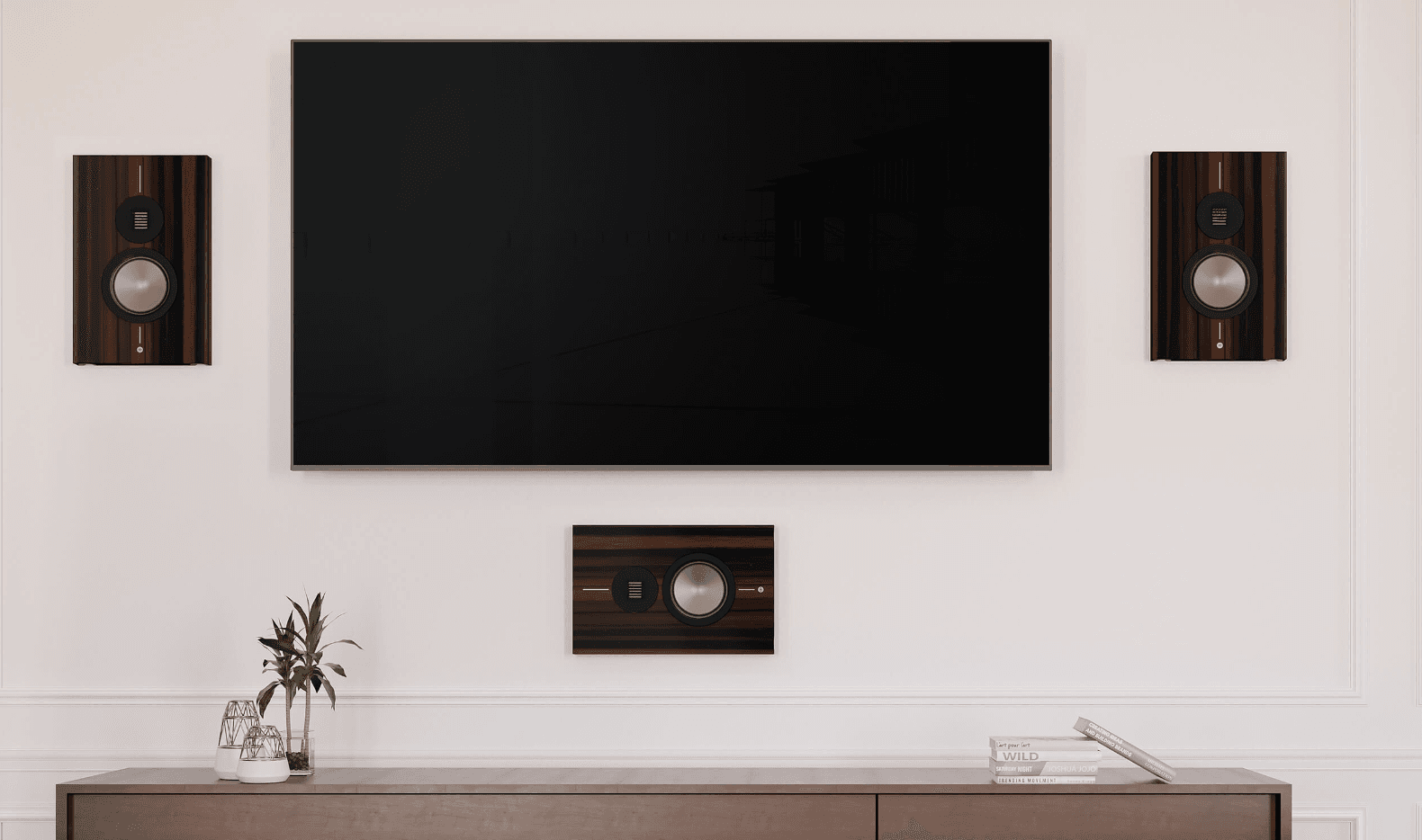 MA Gold On-Wall 6G in Macassar colour